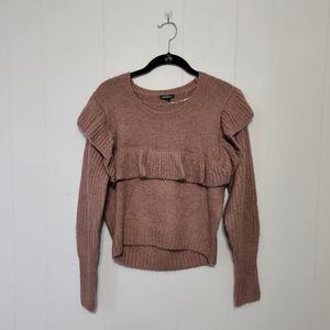 Wild fable ruffle sweater